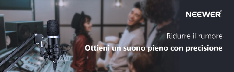 Neewer NW-700 - Ottieni un suono pieno con precisione