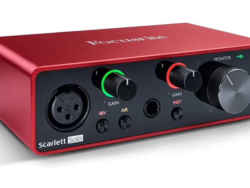 Migliore Scheda Audio economica Focusrite