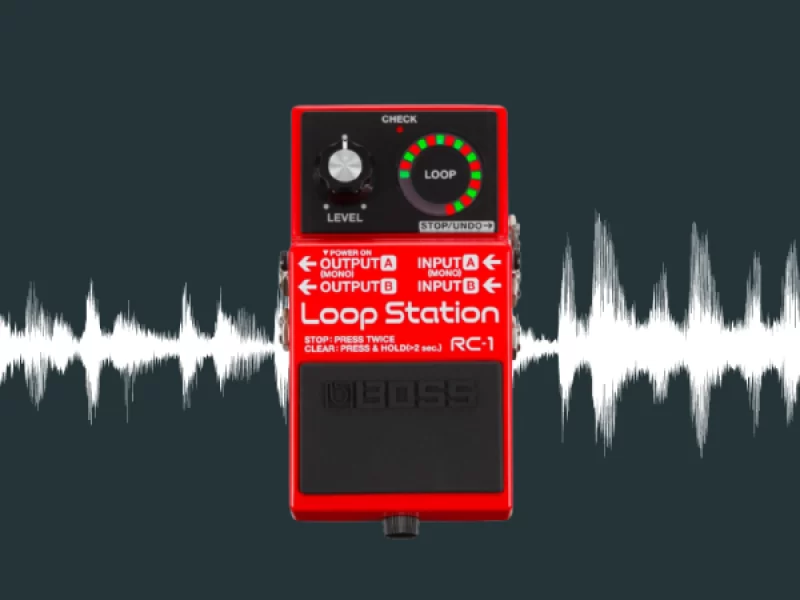 Pedale per chitarra Loop Station Boss RC-1