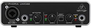 Scheda audio economica UMC22Behringer U-Phoria