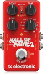 TC Electronic - Pedale riverbero Hall of Fame 2